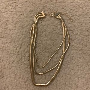 Womens cute necklace gold